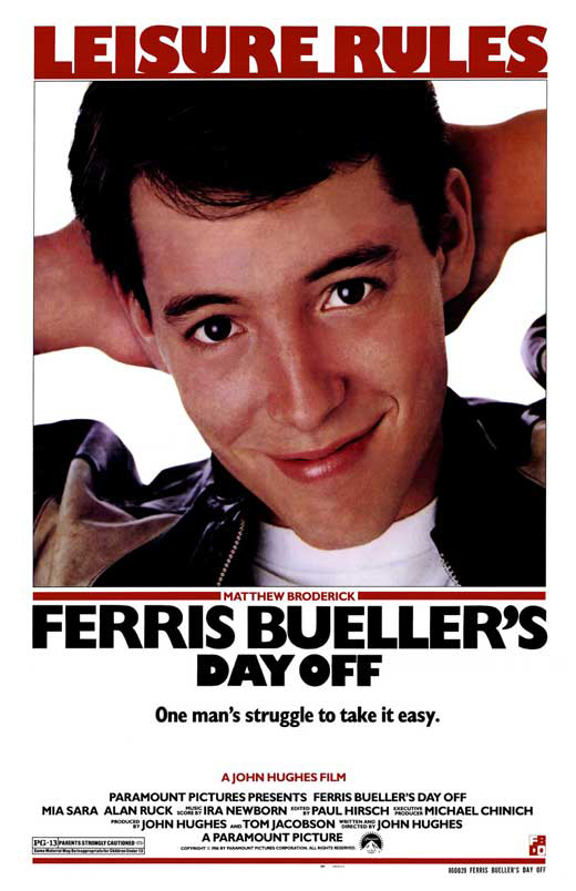  Ferris Bueller’s Day Off official poster