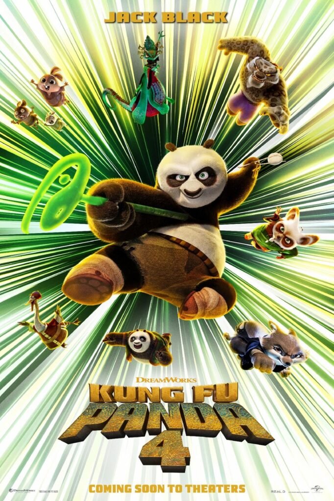 Kung Fu Panda 4 official poster